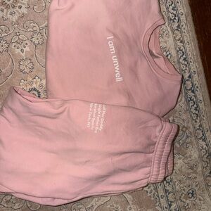 Unwell Pink Sweat Set - Call her daddy